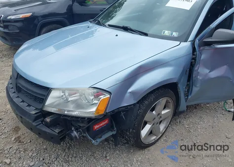 2013 Dodge Avenger Se из США, поврежденный, VIN 1C3CDZAB5DN658352